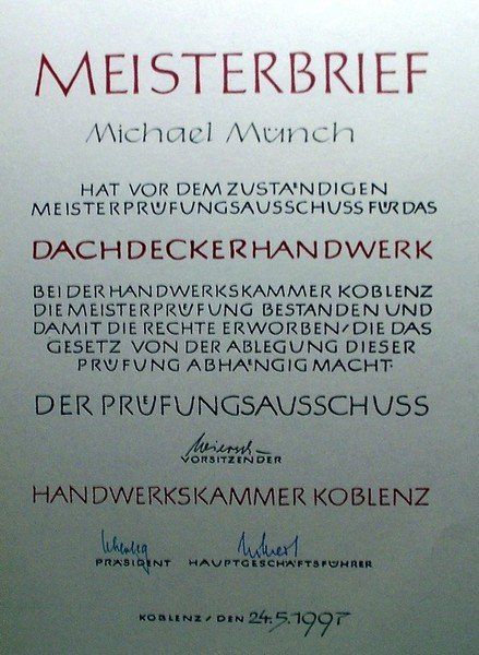 Meisterbrief