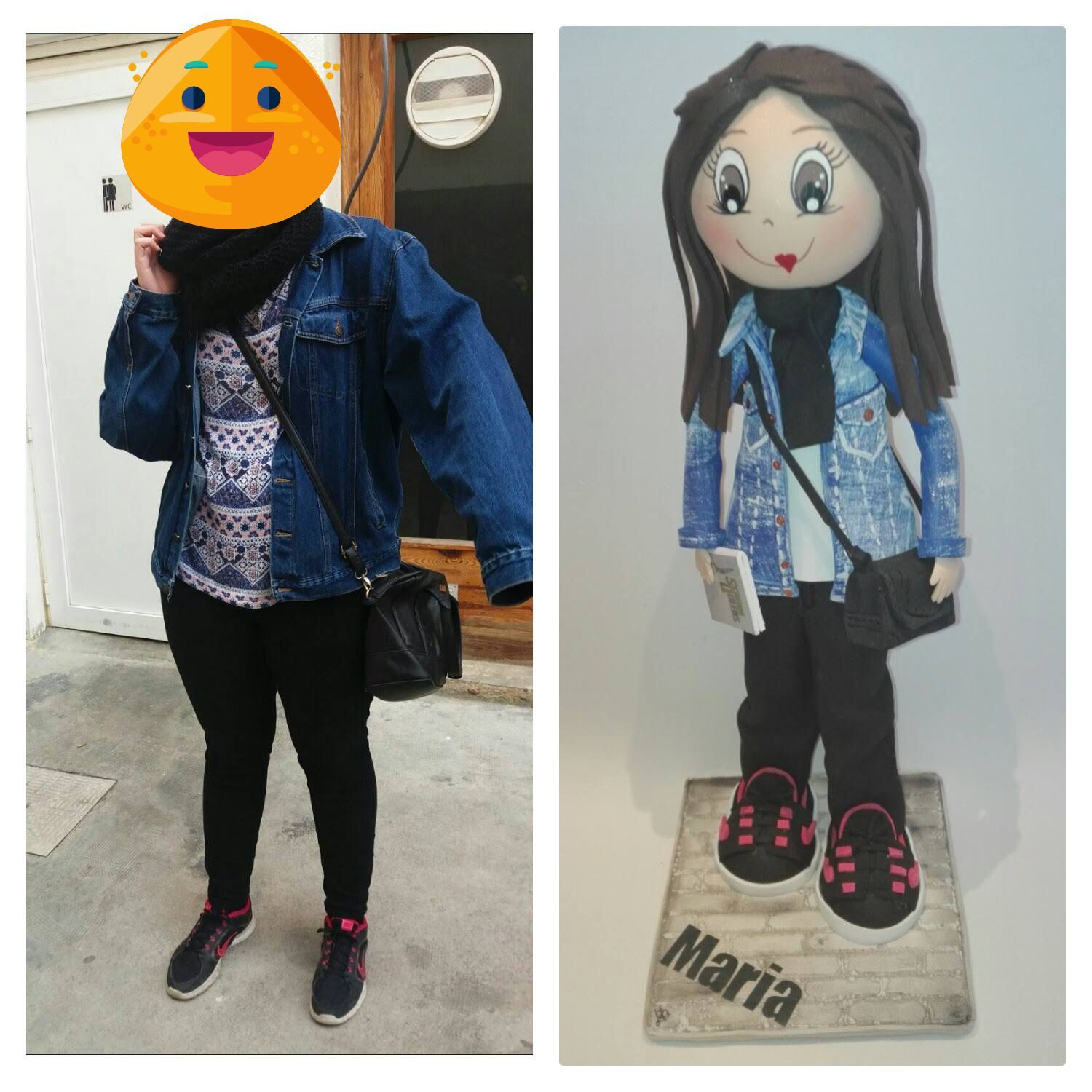 fofuchas personalizadas, fofucha personalizada, fofucha personalizada de maestra