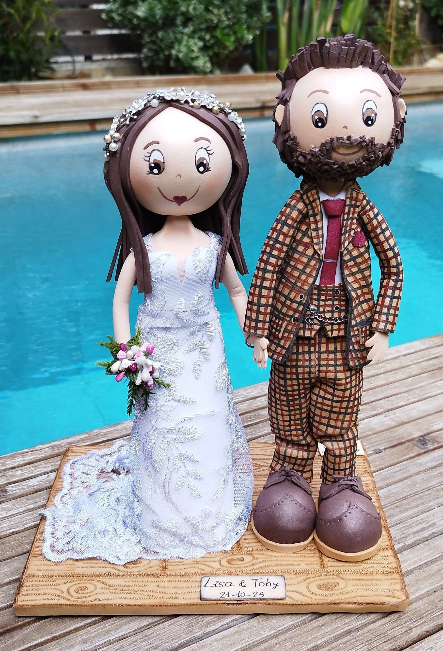 fofucha de boda con traje, fofucha de boda con traje a cuadros , fofuchas personalizadas, de boda, fofuchas de boda, fofuchaspersonalizadas
fofucha con vestido de noche, fofuchas personalizadas,
fofucha personalizada