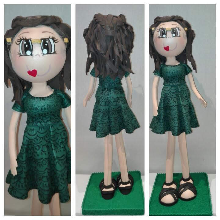 fofuchas personalizadas, fofucha personalizada, fofucha personalizada de invitada de boda