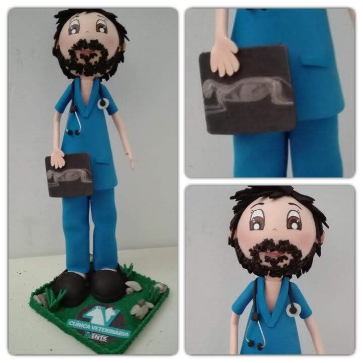 fofucha veterinario, fofuchas personalizadas, fofucha personalizada, fofucha personalizada de veterinario