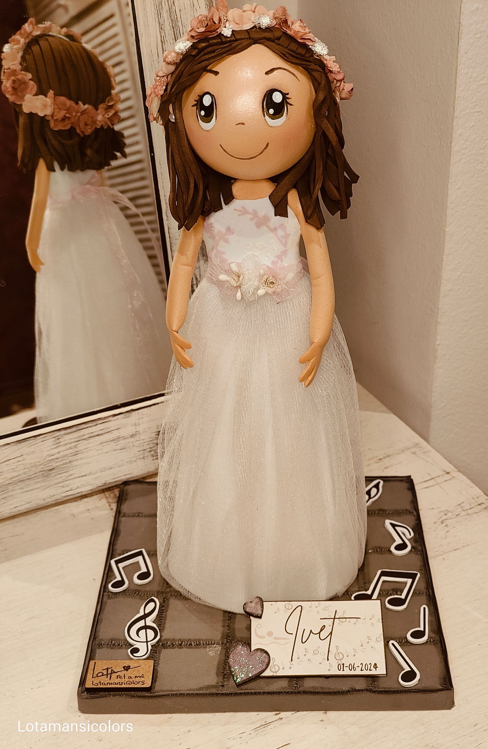Fofuchas personalizadas de niña de comunión con vestido blanco,
comunion
vestido comunion
niña comunion
traje de comunion
fofucha con vestido de noche, fofuchas personalizadas,
fofucha personalizada