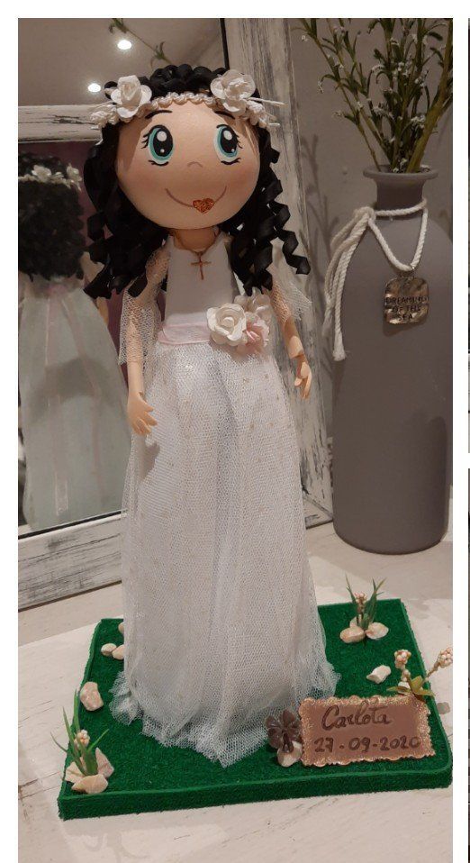 fofucha comunión, fofuchas personalizadas, fofuchas personalizadas de comunion, fofucha de comunion, fofucha comunión