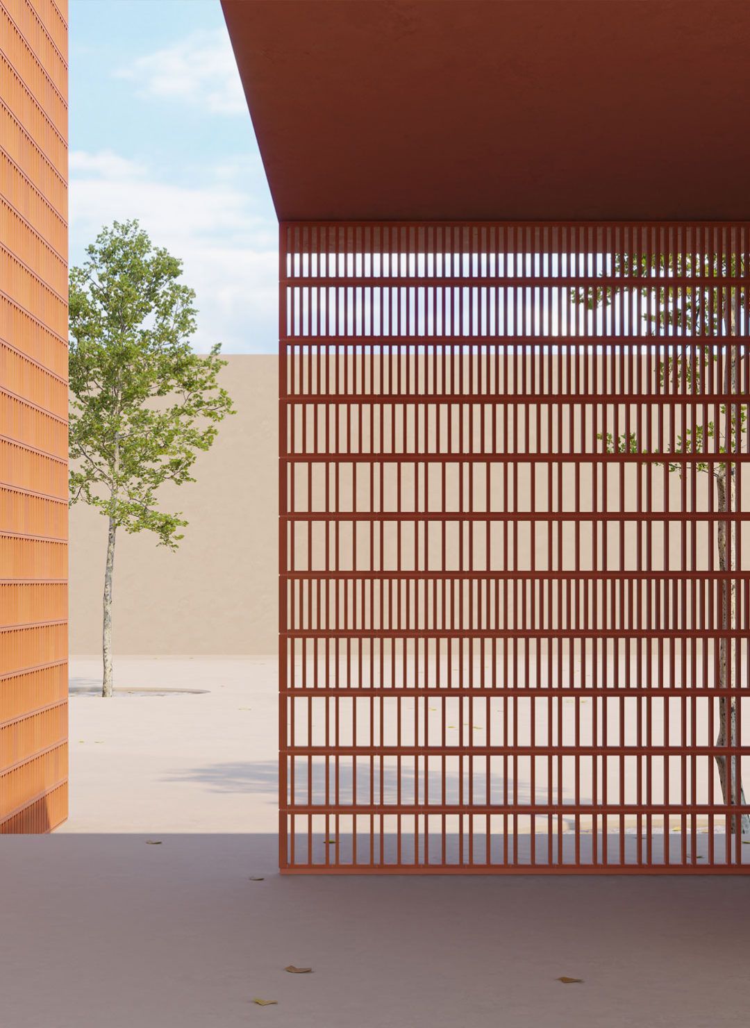 Multiple archi.cotto ranges used to make a wall