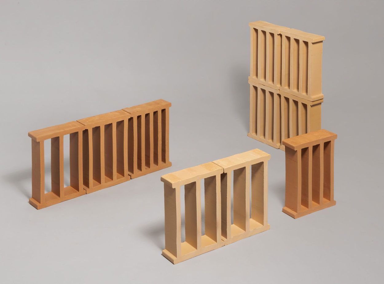 Archi.cotto range with 6 archi.cotto samples