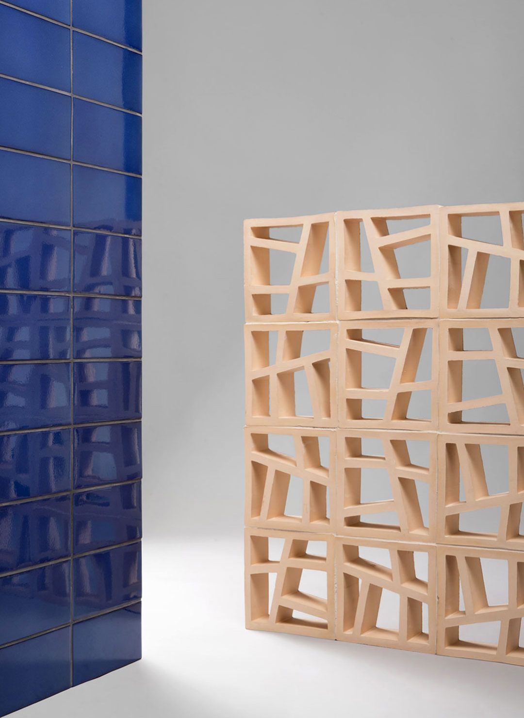 Blue and terracotta archi.cotto