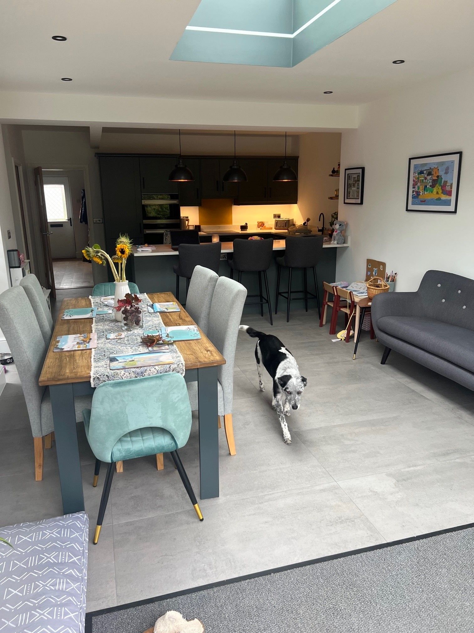 Malvern floor tile used in kitchen