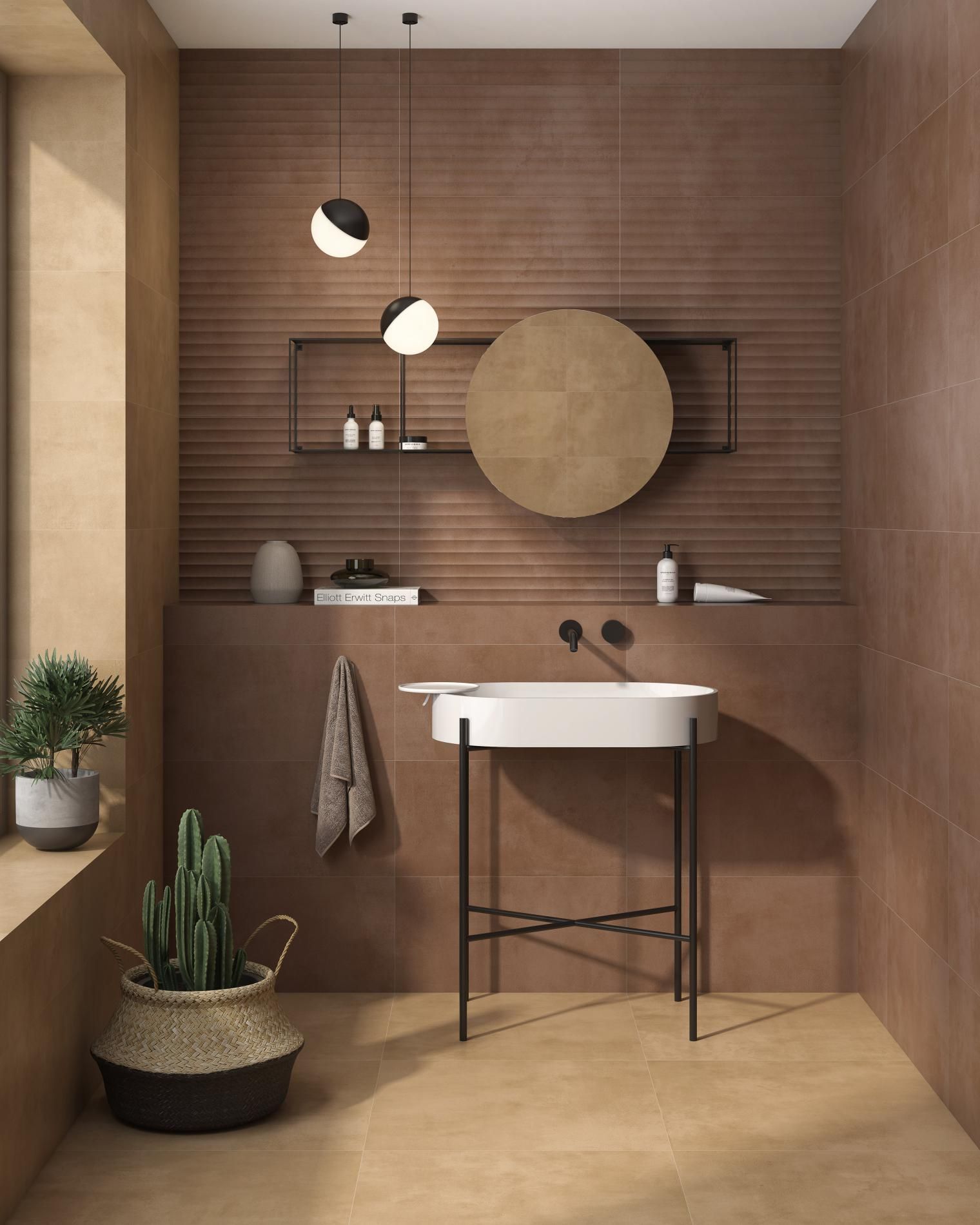 brass and smoked glass lighting