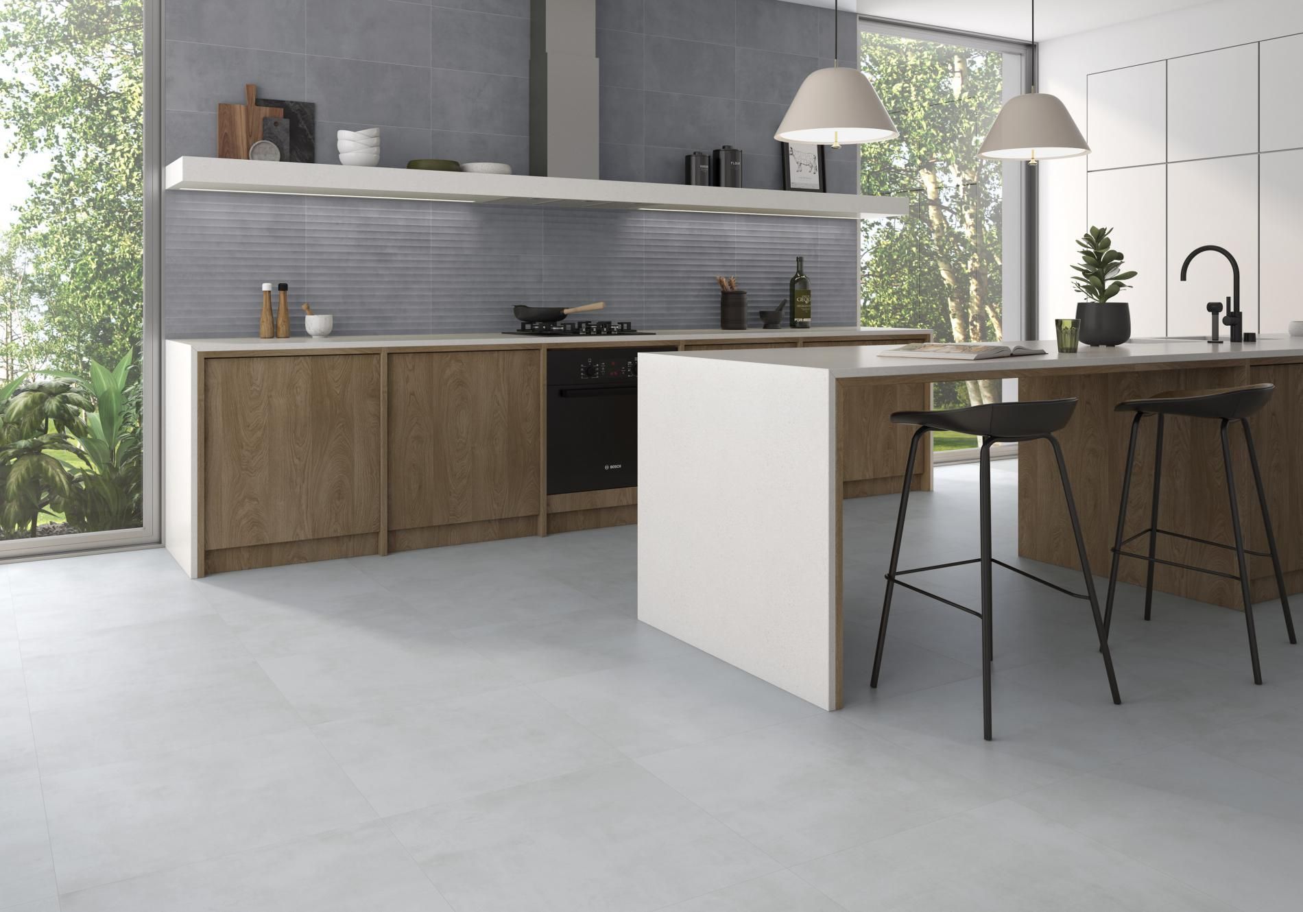 Powder used on the floor of kitchen