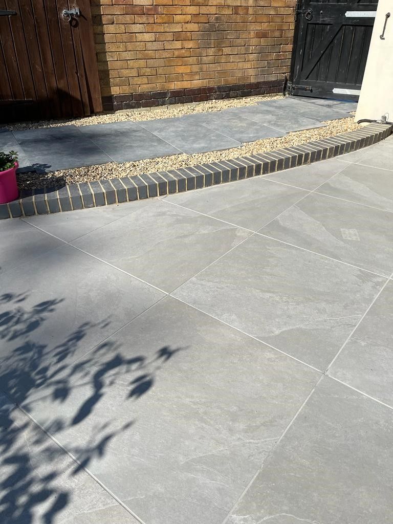 Greystone gris 90x90 20mm outdoor patio tile