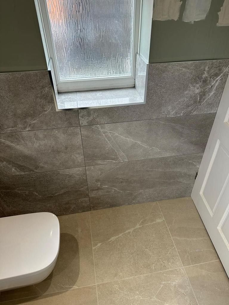 Close up of a wall from a project