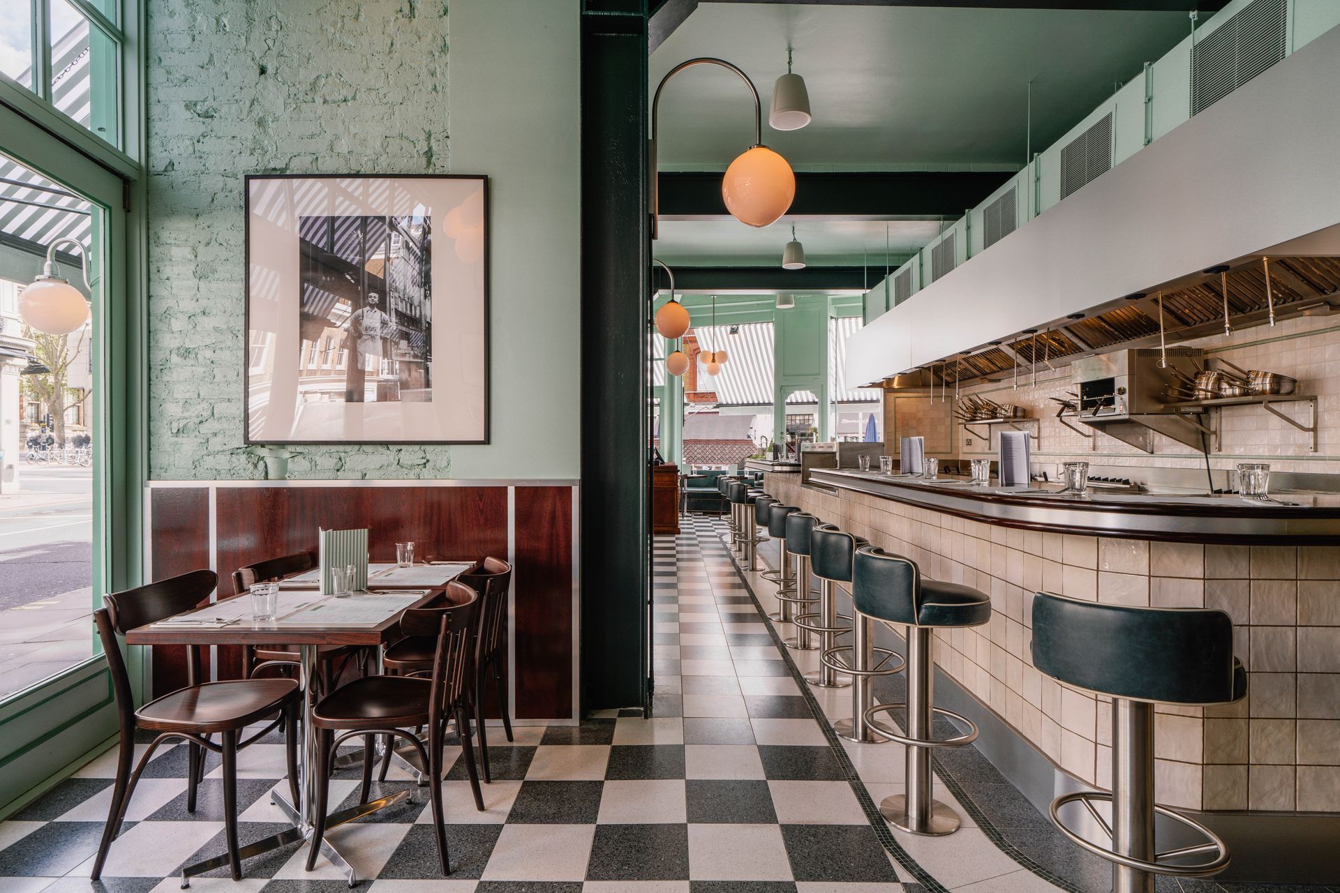 Back end of the lina restaurant