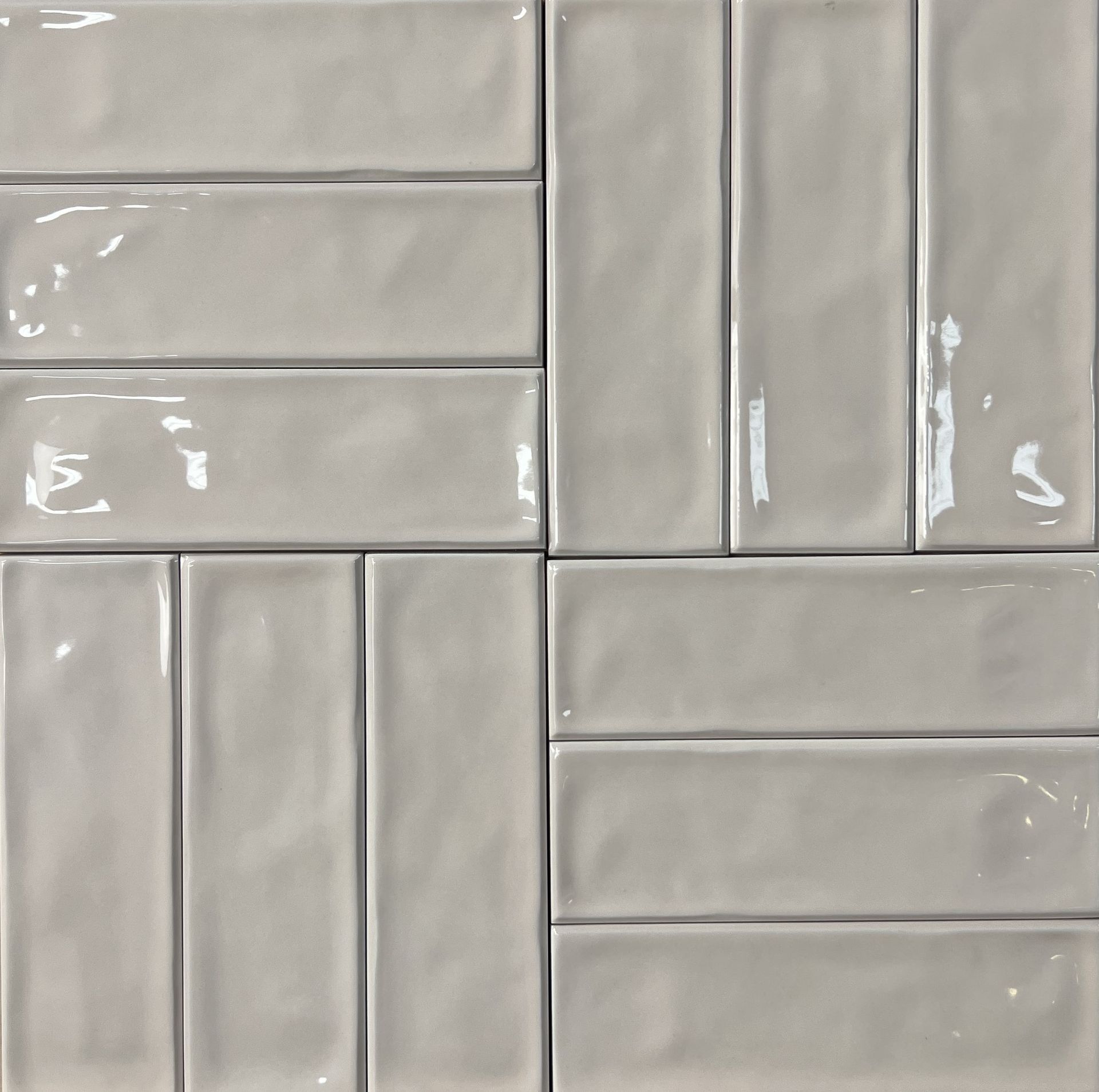 Craft white metro and brick wall tiles in a gloss
