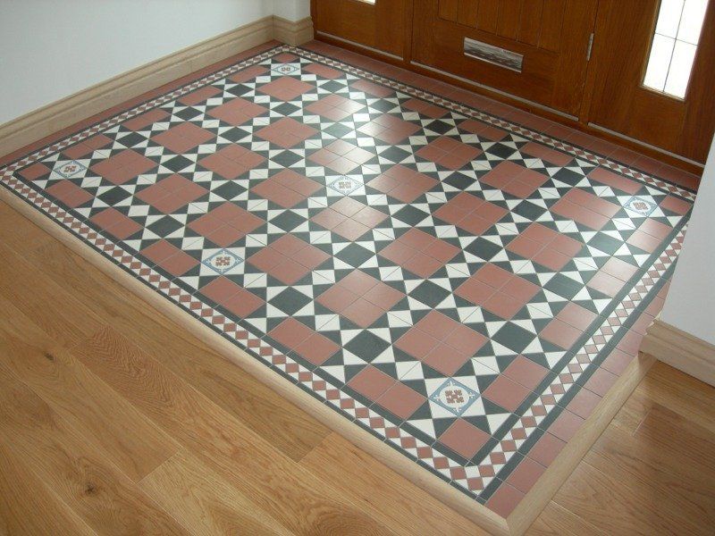 indoor victorian tiles, front door entrance,