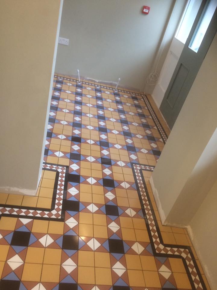 victorian flooring , vintage , yellow tiles, tiles,
