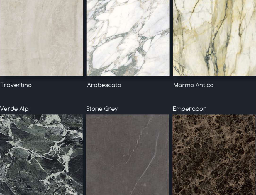 screenshot of the materials used to make our archi.basins custom sink/basins