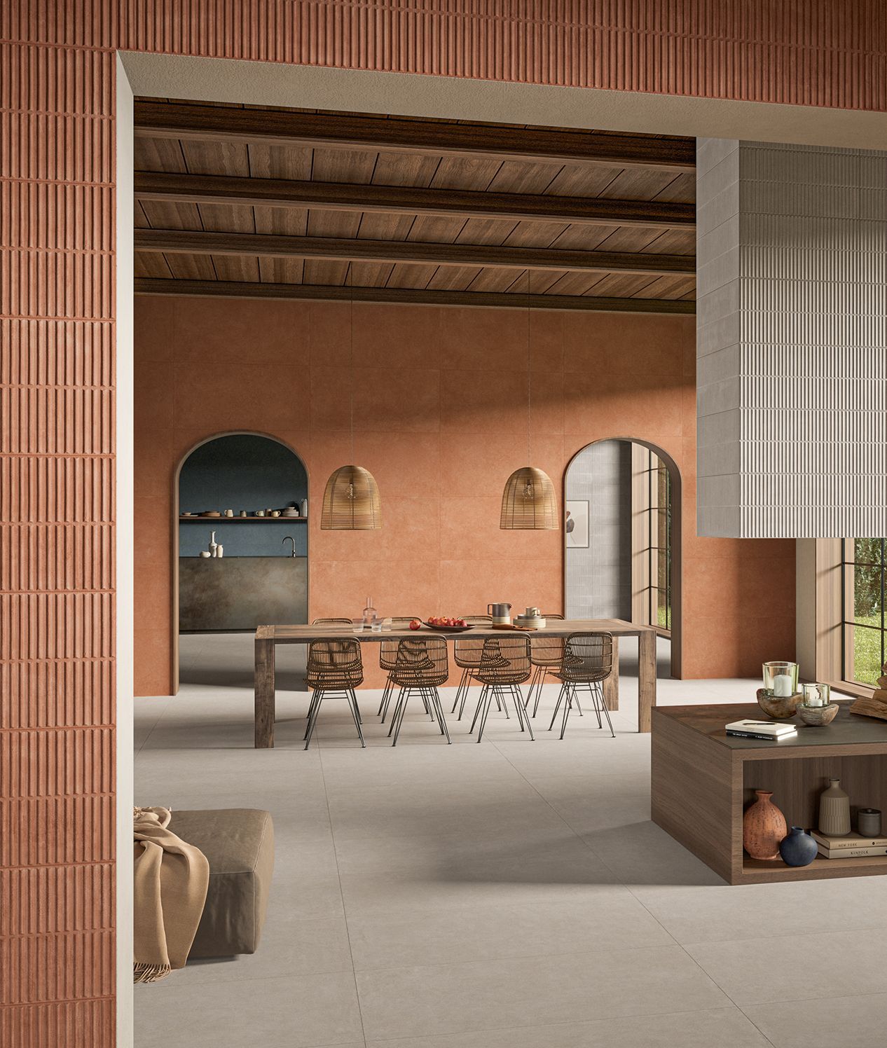 kit kat tiles , modern orange design