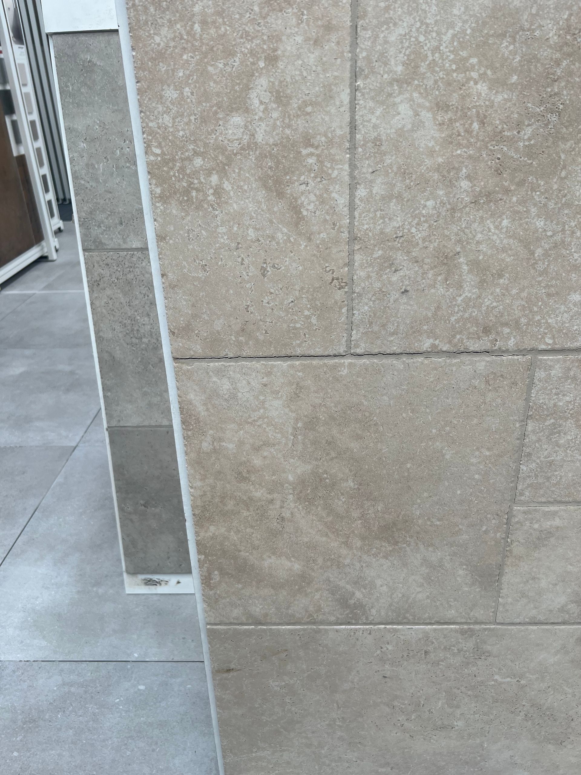 More outdoor tiles Featured in our corby tile show room