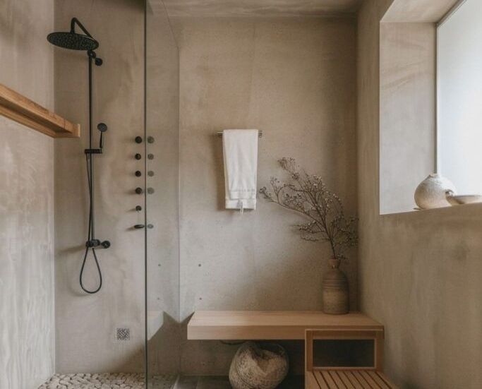 Neo-Victorian Blue tiles Pink and blue kitchen, Pattern tiles, Minimal kitchen design