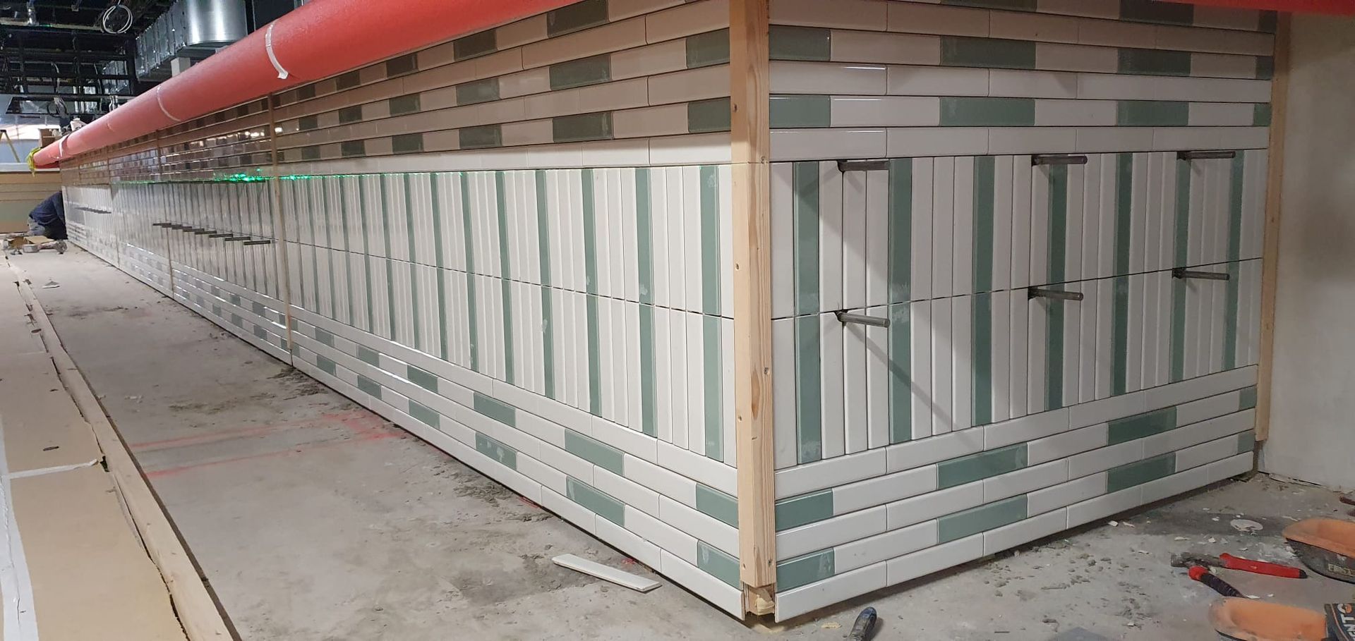 Outdoor view of the acrade food hall