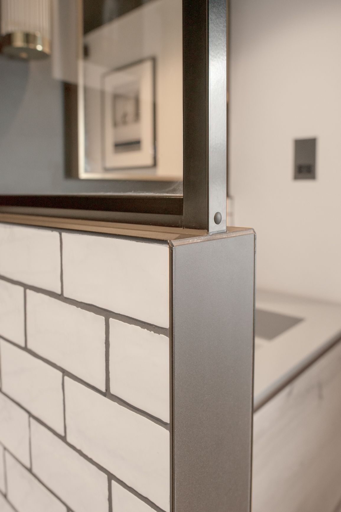 Metro wall tiles in a bathroom