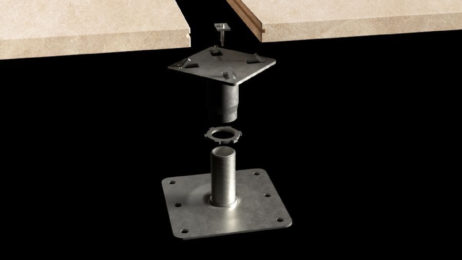 technical pedastals , 10-1000mm tile pedastalls.