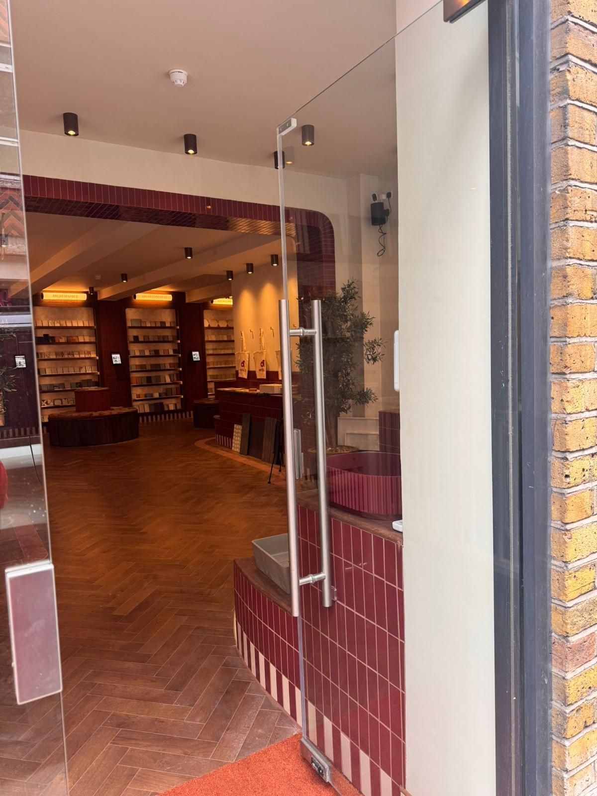 Archi Tile London showroom entrance view