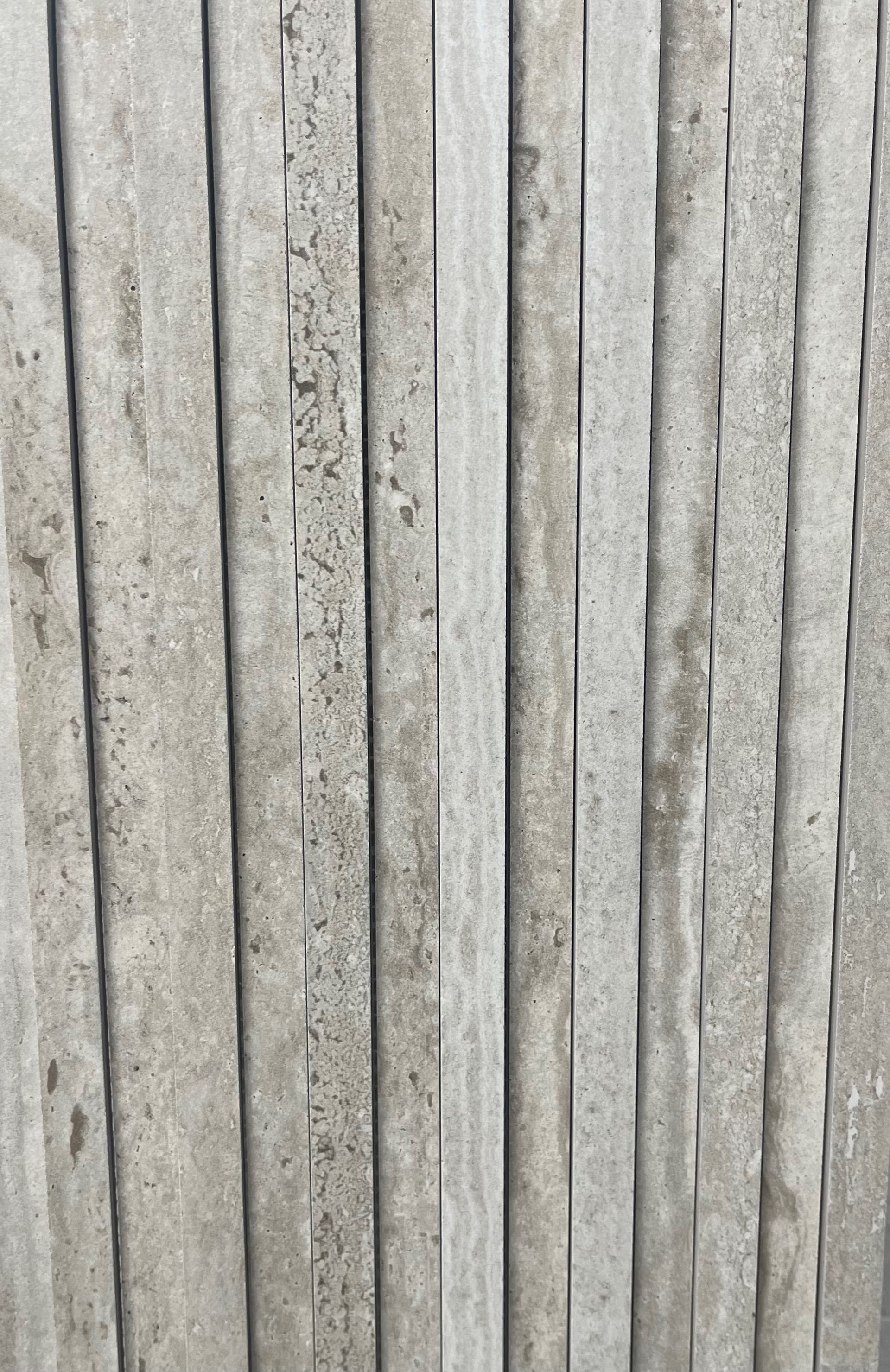 FLuted tiles used in the nottingham LA mansion