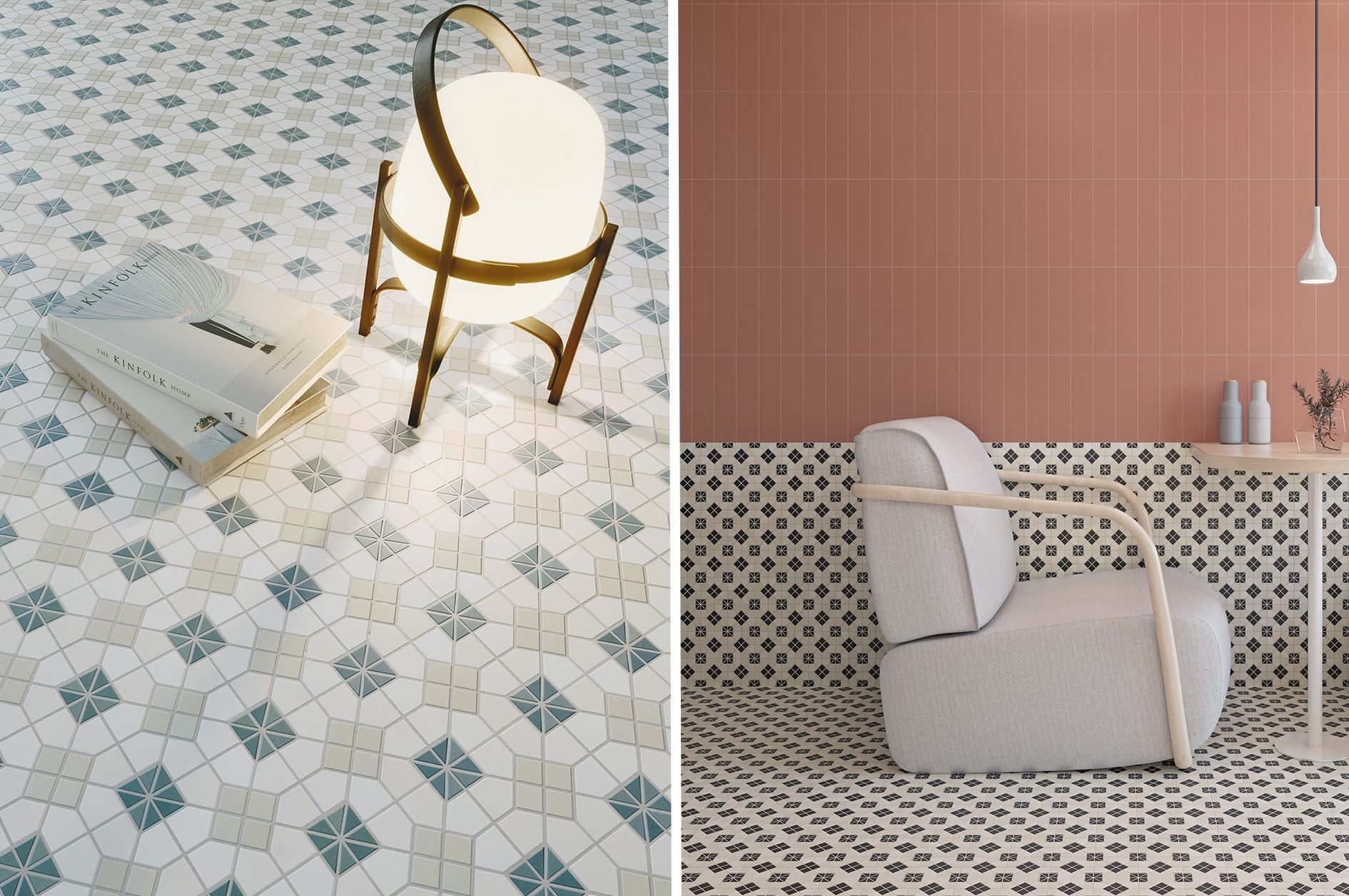 Neo victoria pattern tiles