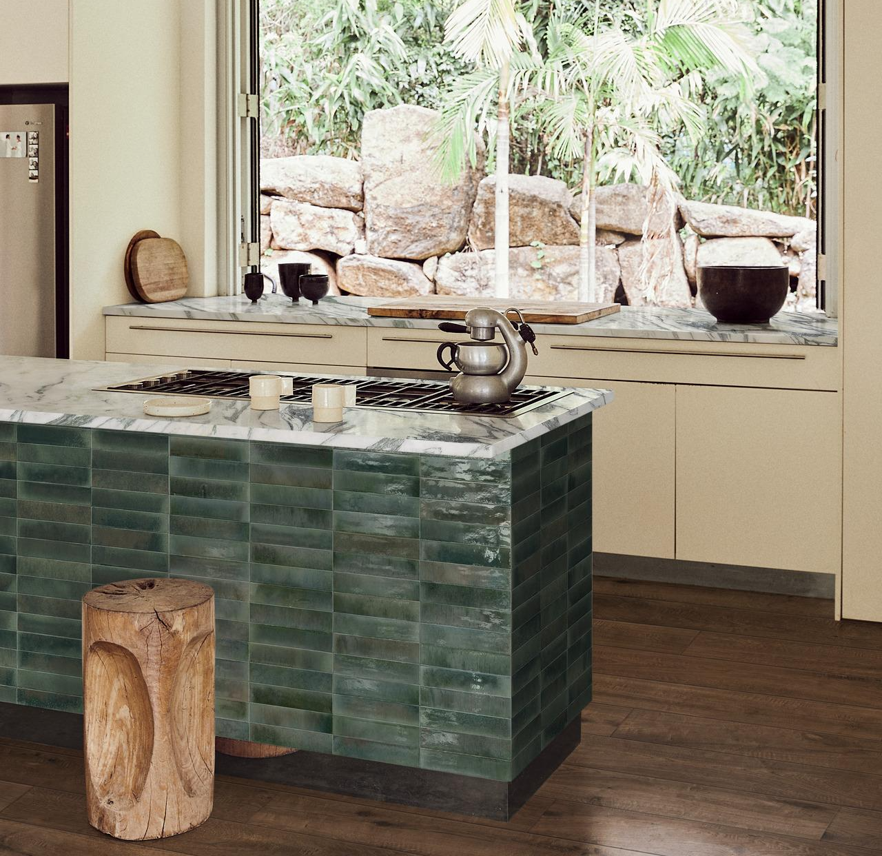 Salerno Zellige tiles used in a