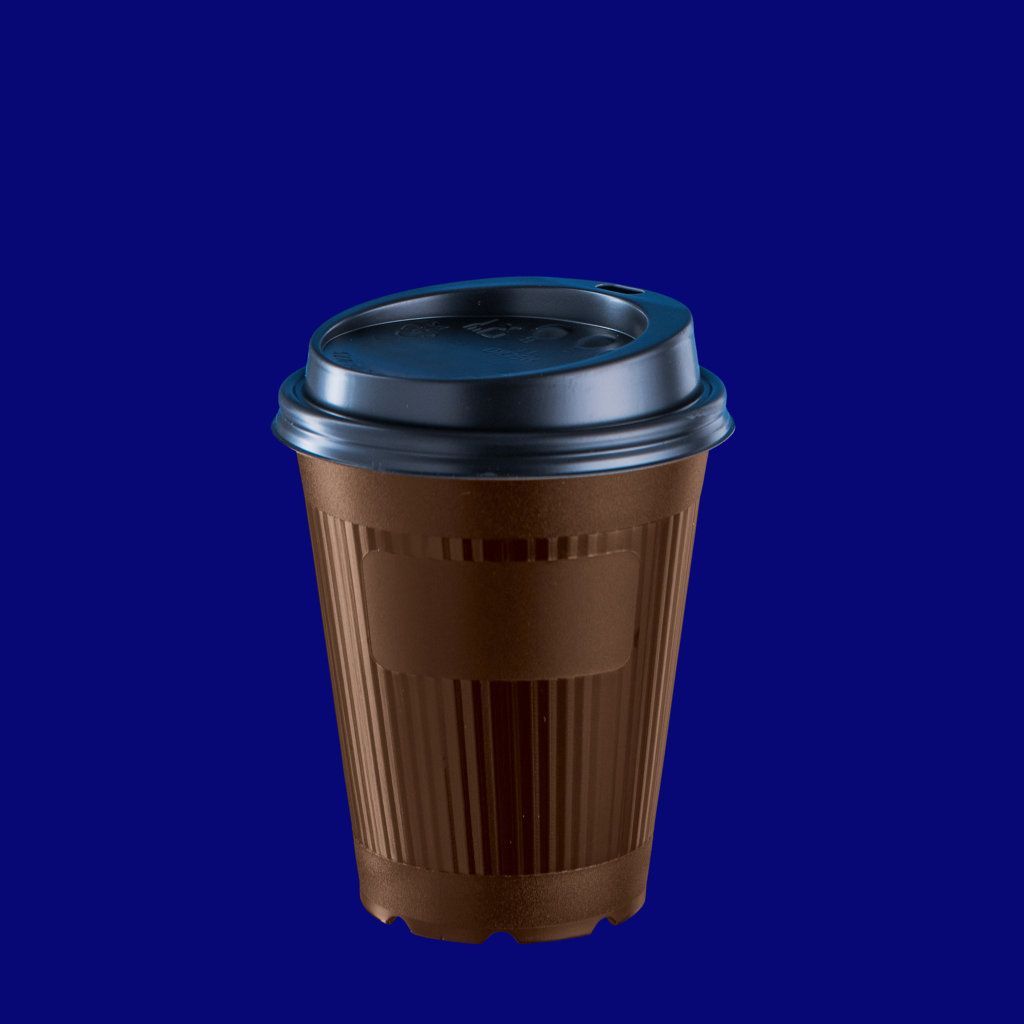 Taza de café para llevar 0,2l 9108 + tapa 999-04