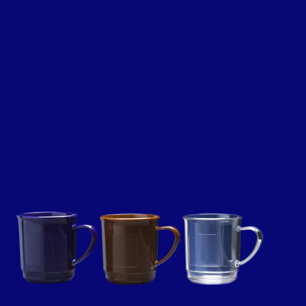 Tazas reutilizables acrílicas 9037-1, 9037-2, 9037