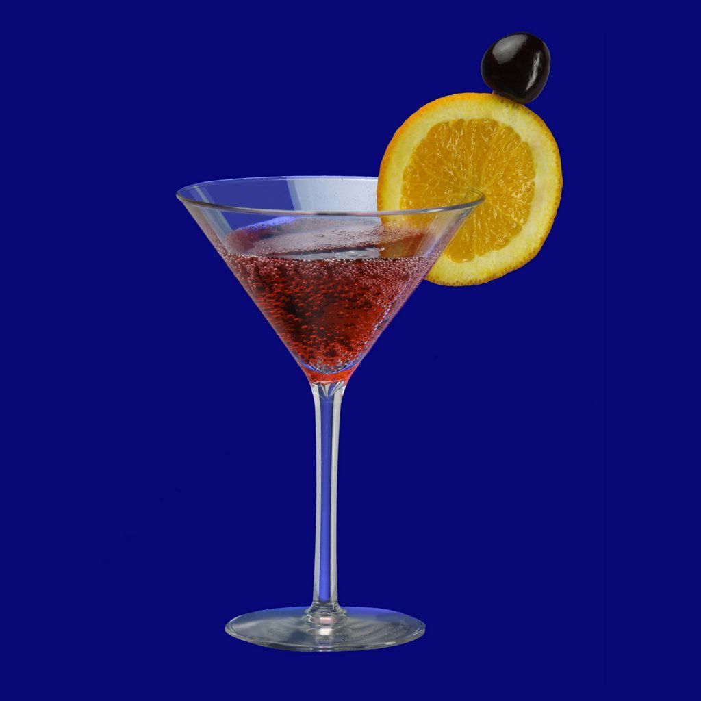 Copa acrílica Martini 0,1l 9087