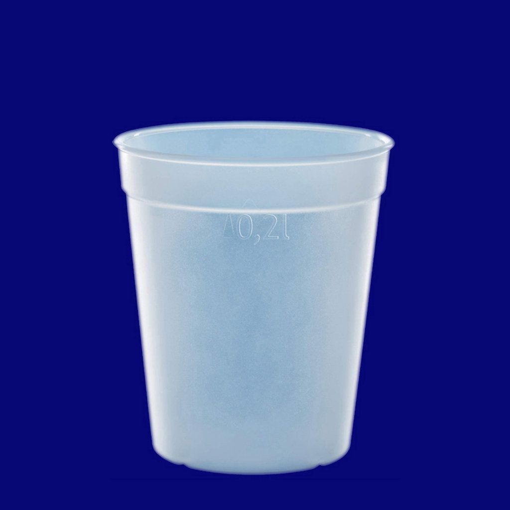 Vaso reutilizable 0,2l 9025