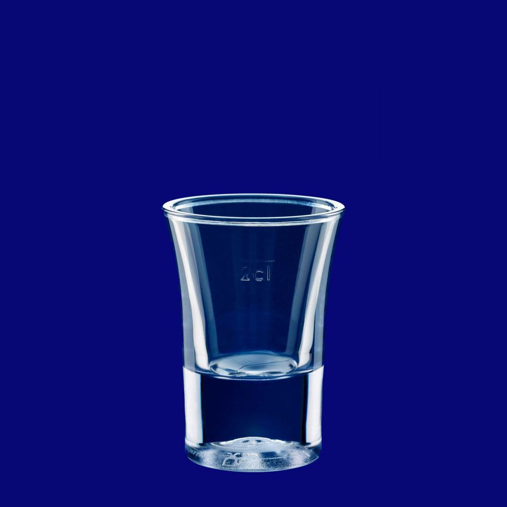 Vaso de chupito 2cl cristalino 9092