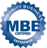 MBE Certified, Minority Business Enterprise Logo MBE Certified, Minority Business Enterprise Logo