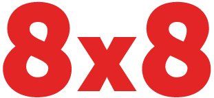 8x8 logo