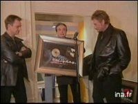 disco diamantato "sangue per sangue" - JOHNNY HALLYDAY