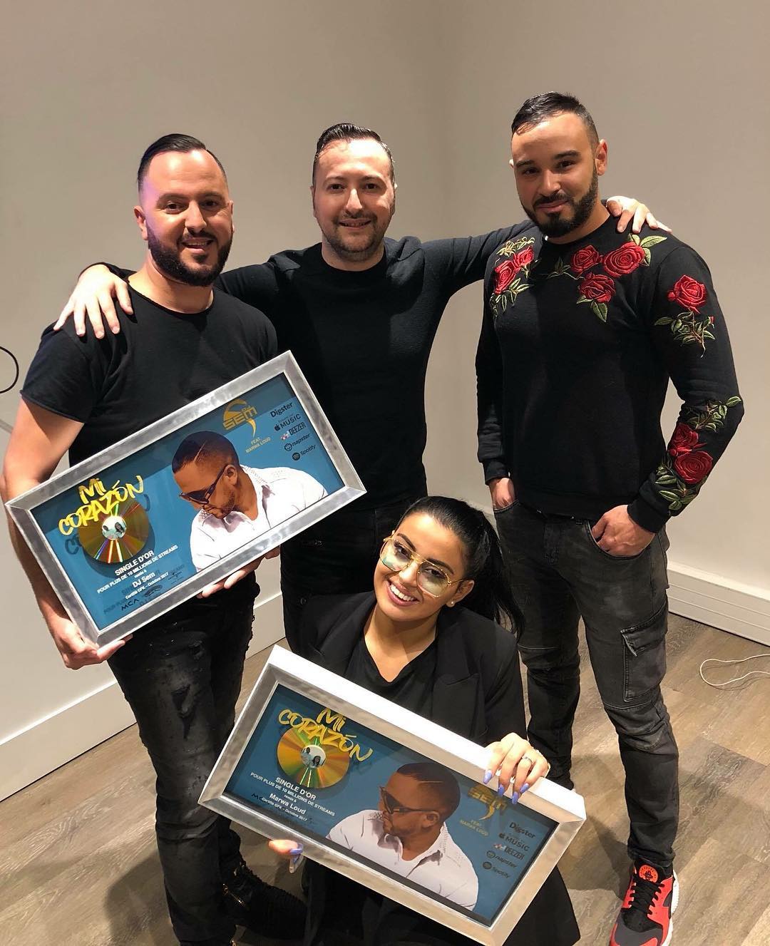 DJ SEM Marwa LOUD - Disque d'or DJ SEM Marwa LOUD - Disque d'or