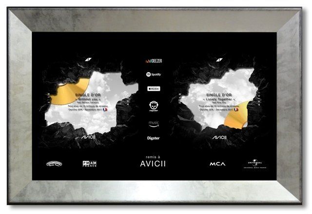AVICII - Disque d'or  AVICII - Disque d'or