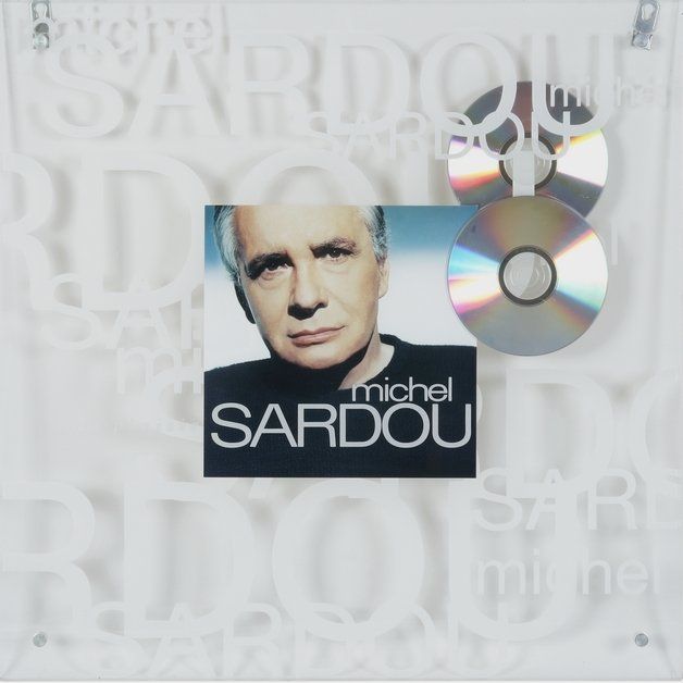 Michel SARDOU - Double disque de platine  Michel SARDOU - Double disque de platine