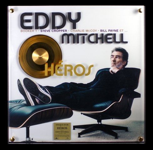EDDY MITCHELL - Disque d'or 