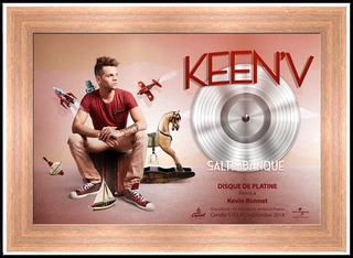 KEEN'V - Disque de platine  KEEN'V - Disque de platine