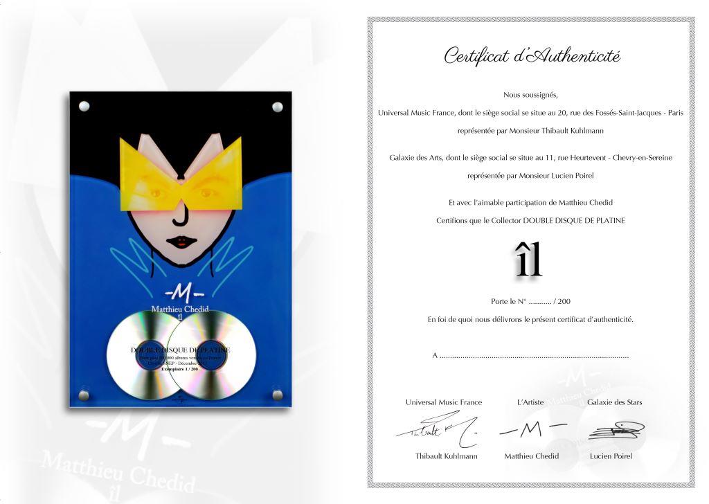Certificat d'authenticité
