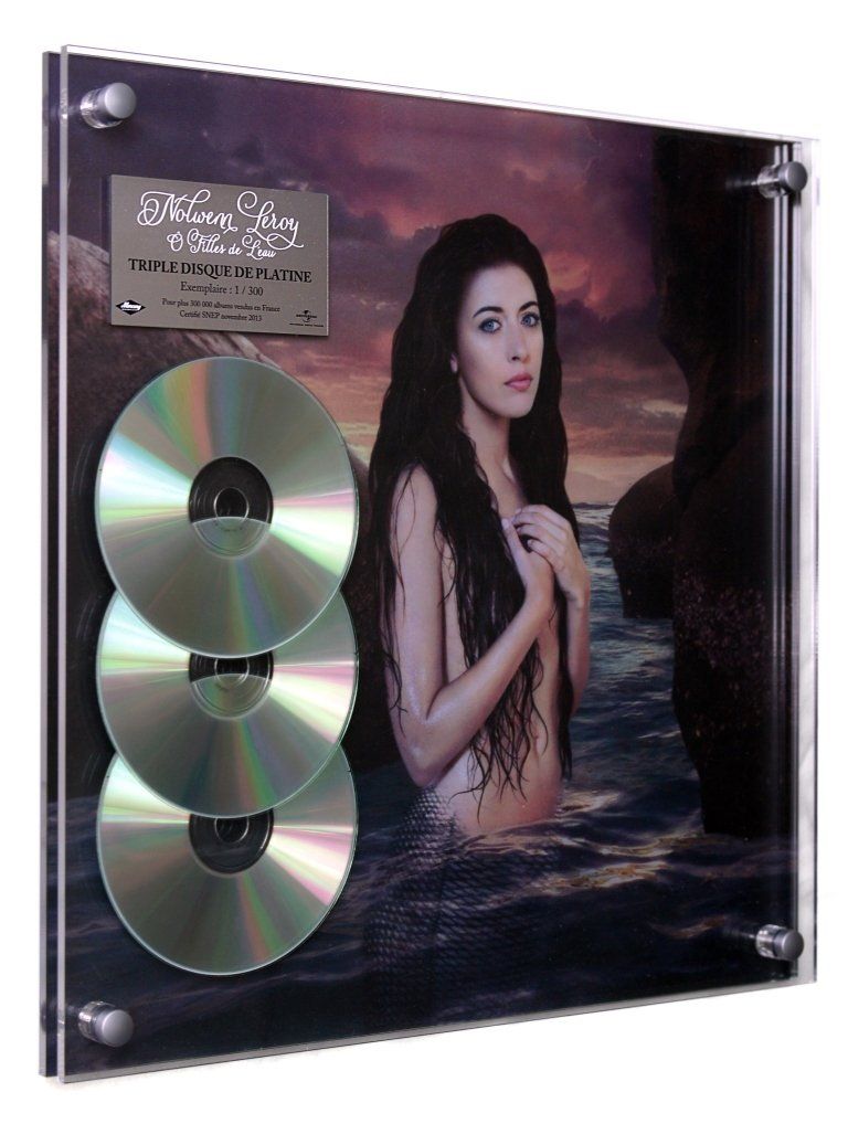 Nolwenn LEROY, triple disque de platine, o filles de l'eau Nolwenn LEROY, triple disque de platine, o filles de l'eau