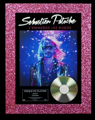 Sébastien PATOCHE - Disque de platine  Sébastien PATOCHE - Disque de platine