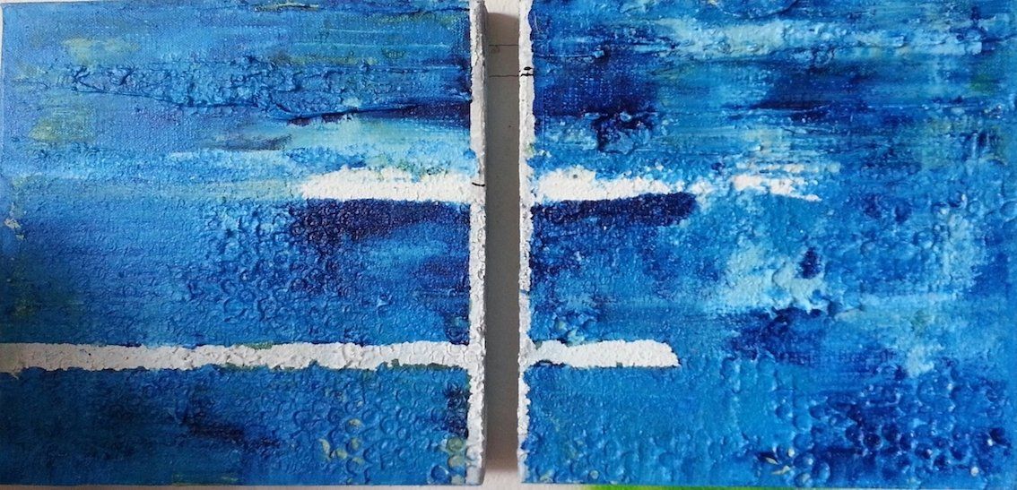 Andreas Horstmann artists on Hydra Island Greece