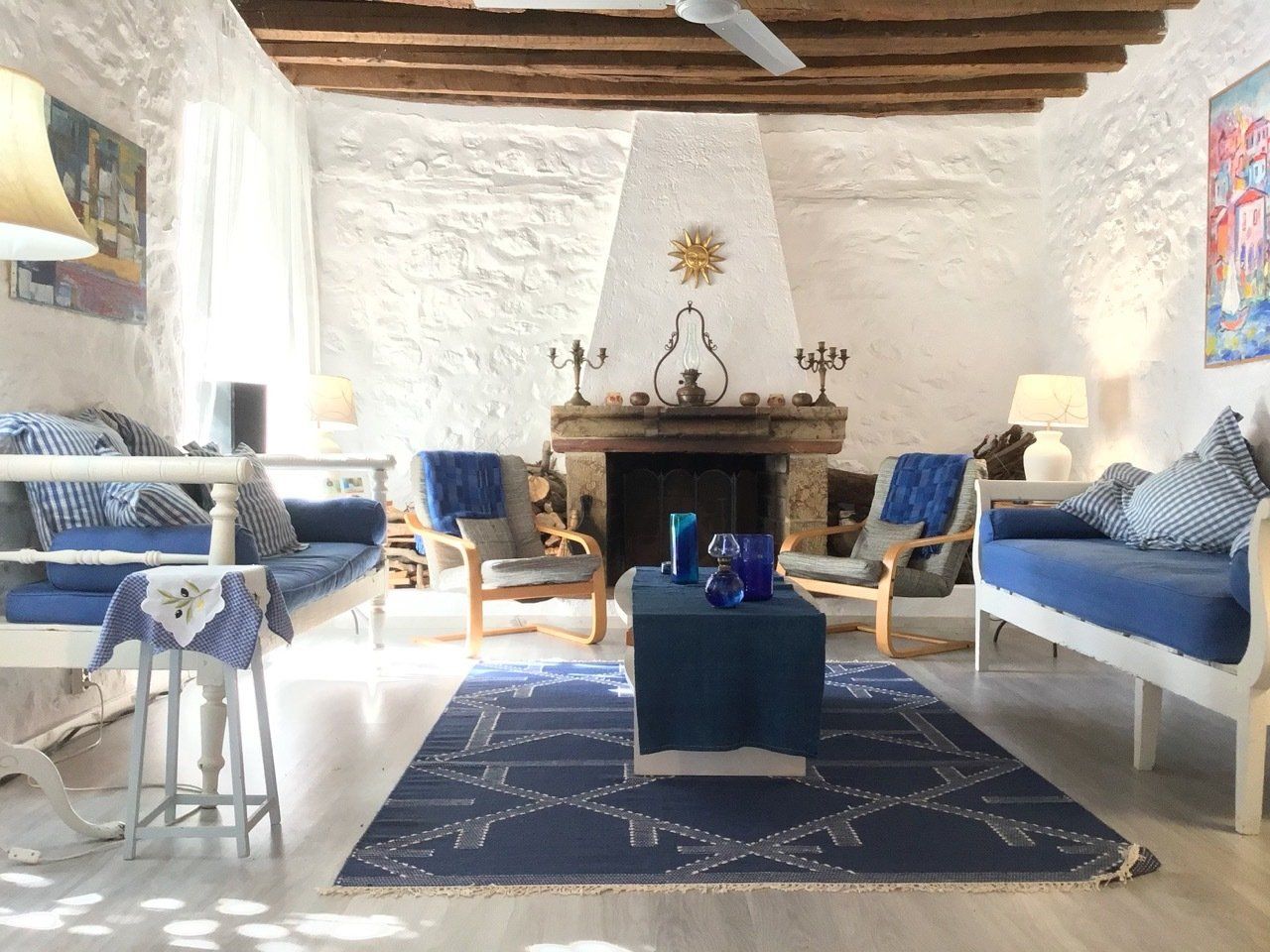 Lemon Tree House, Hydra houses, holiday rentals, holiday house rentals on Hydra Island Greece.