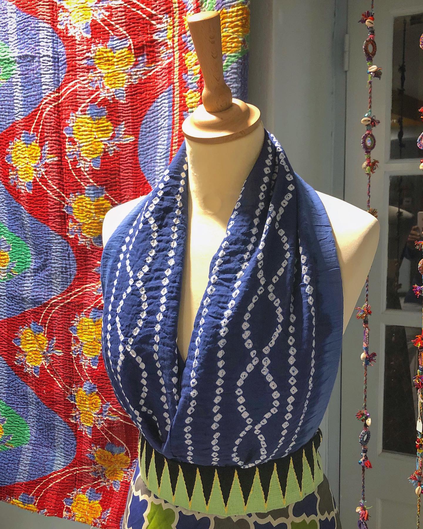 Turquoise Shop, fashion, accessories and textiles on Hydra Island Greece.