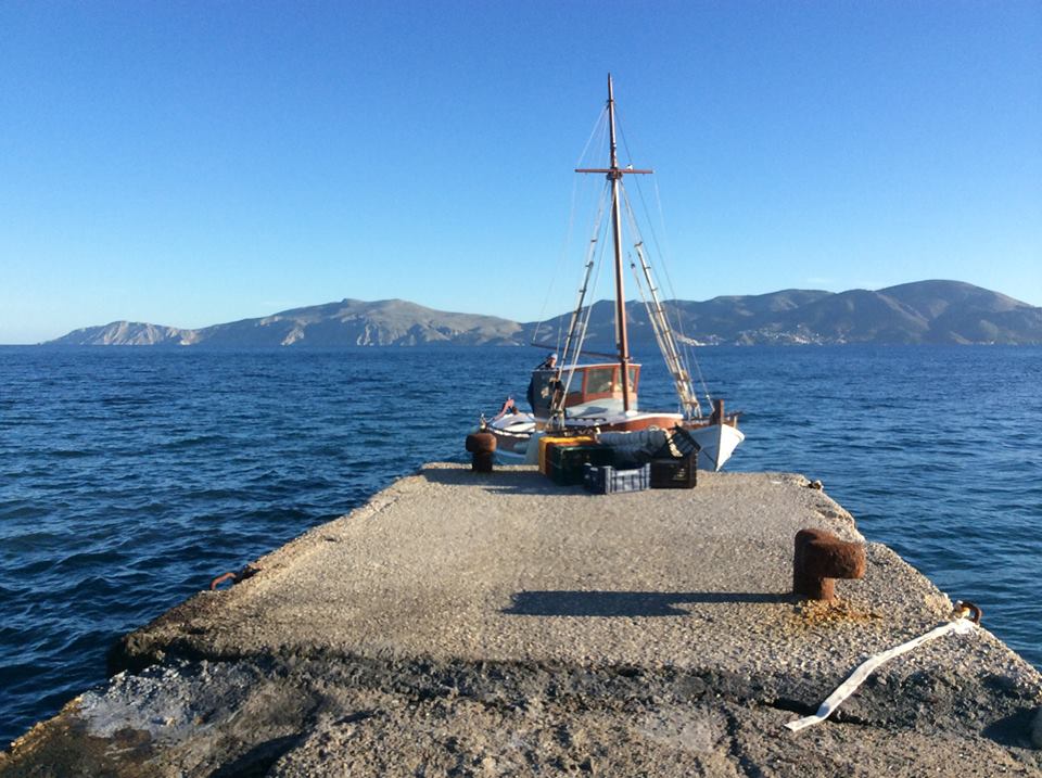 Metochi (mainland Greece), secure parking, then passenger ferry to Hydra Island Greece